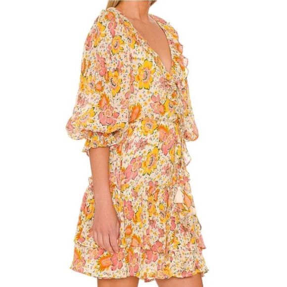 CLEOBELLA | Lucia Floral Audrey Dress sz S - Picture 2 of 13
